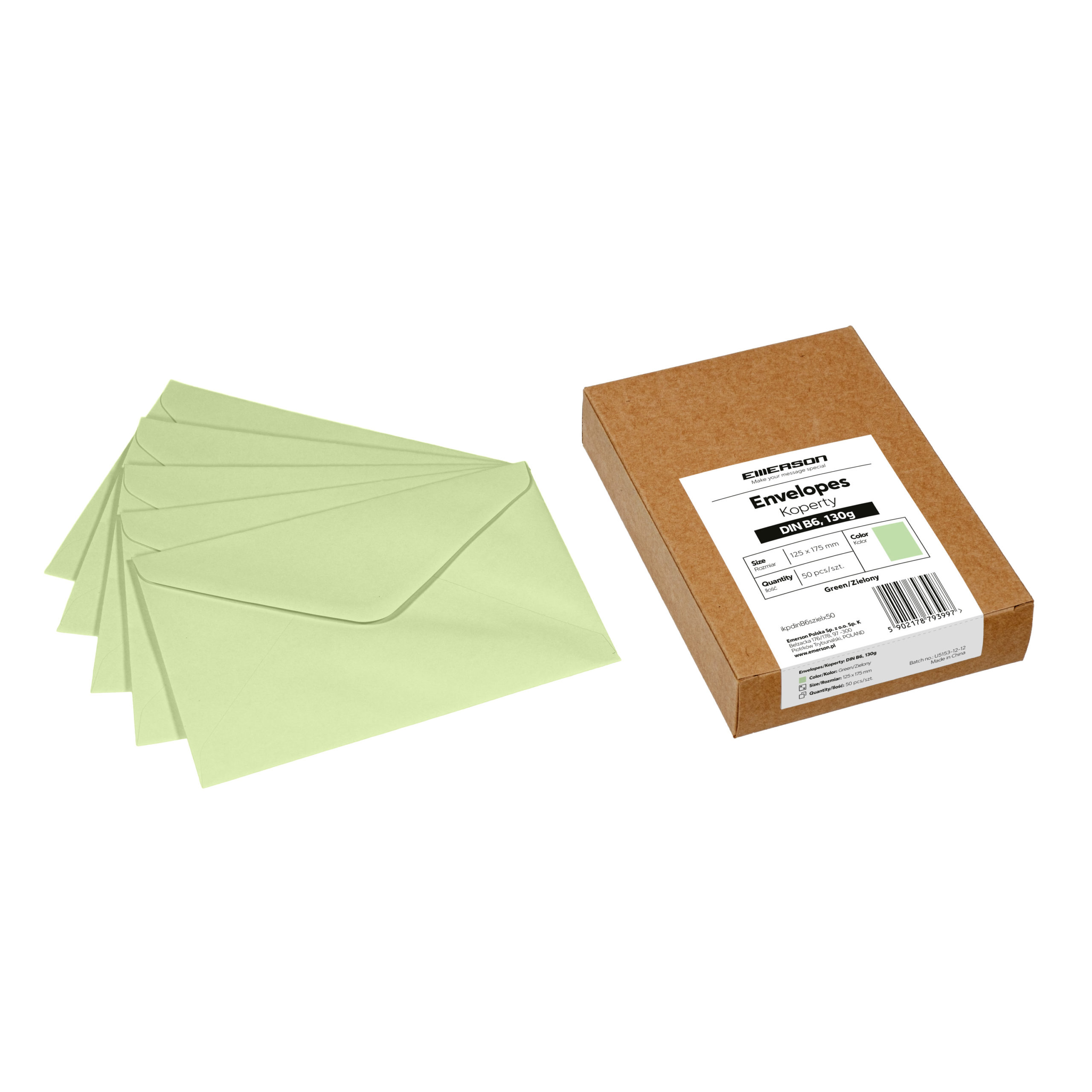 Koperty kolorowe B6 – 13 kolorów