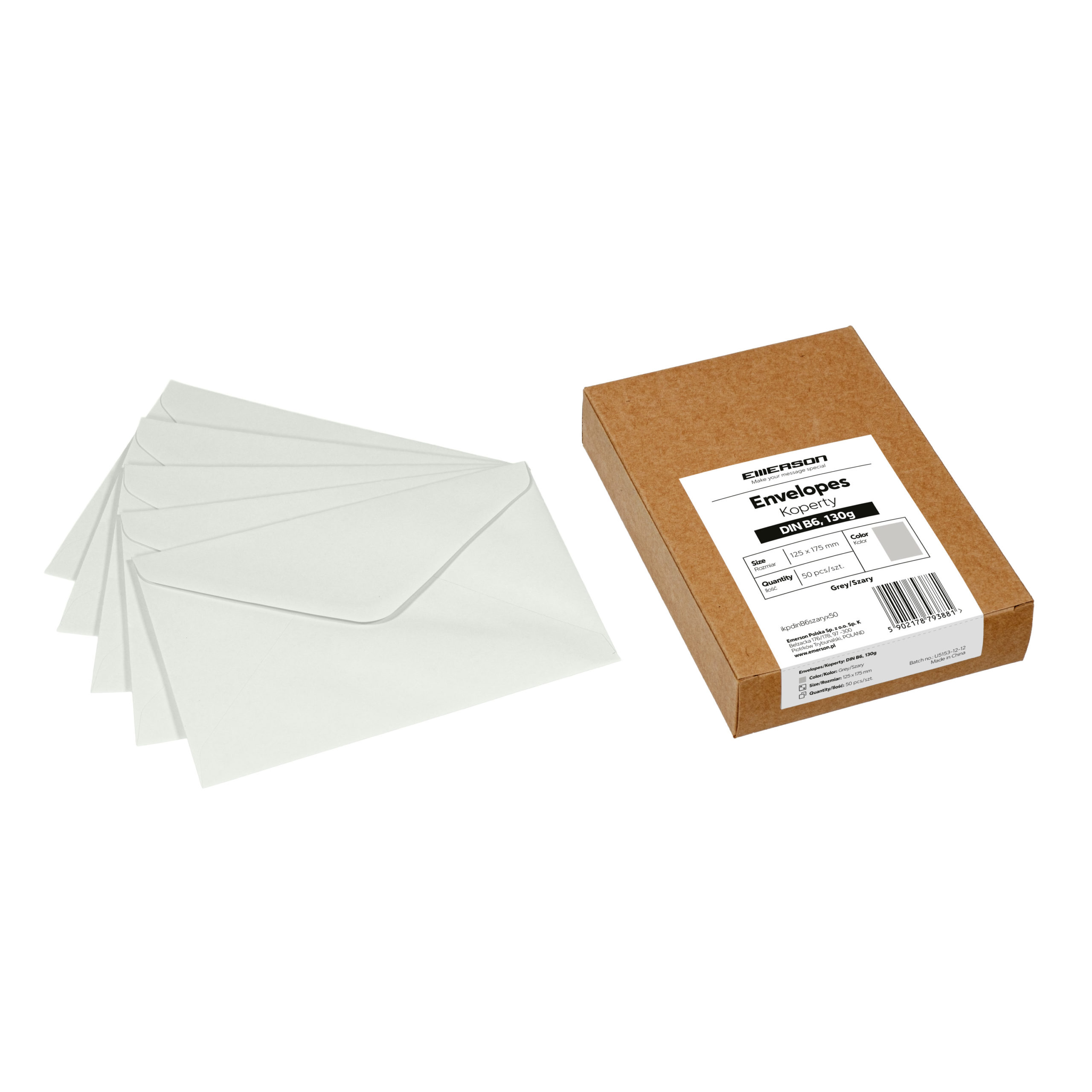 Koperty kolorowe B6 – 13 kolorów