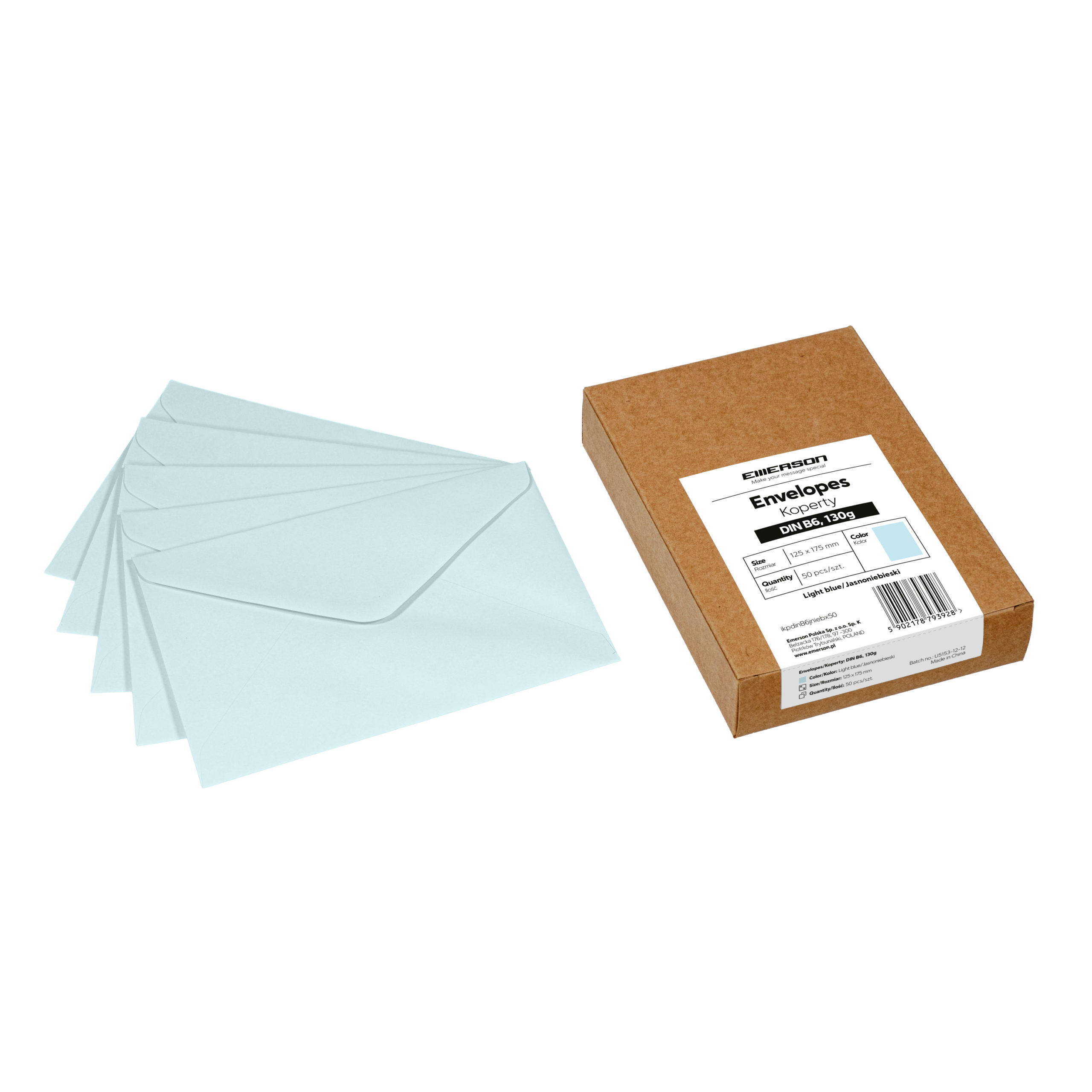 Koperty kolorowe B6 – 13 kolorów