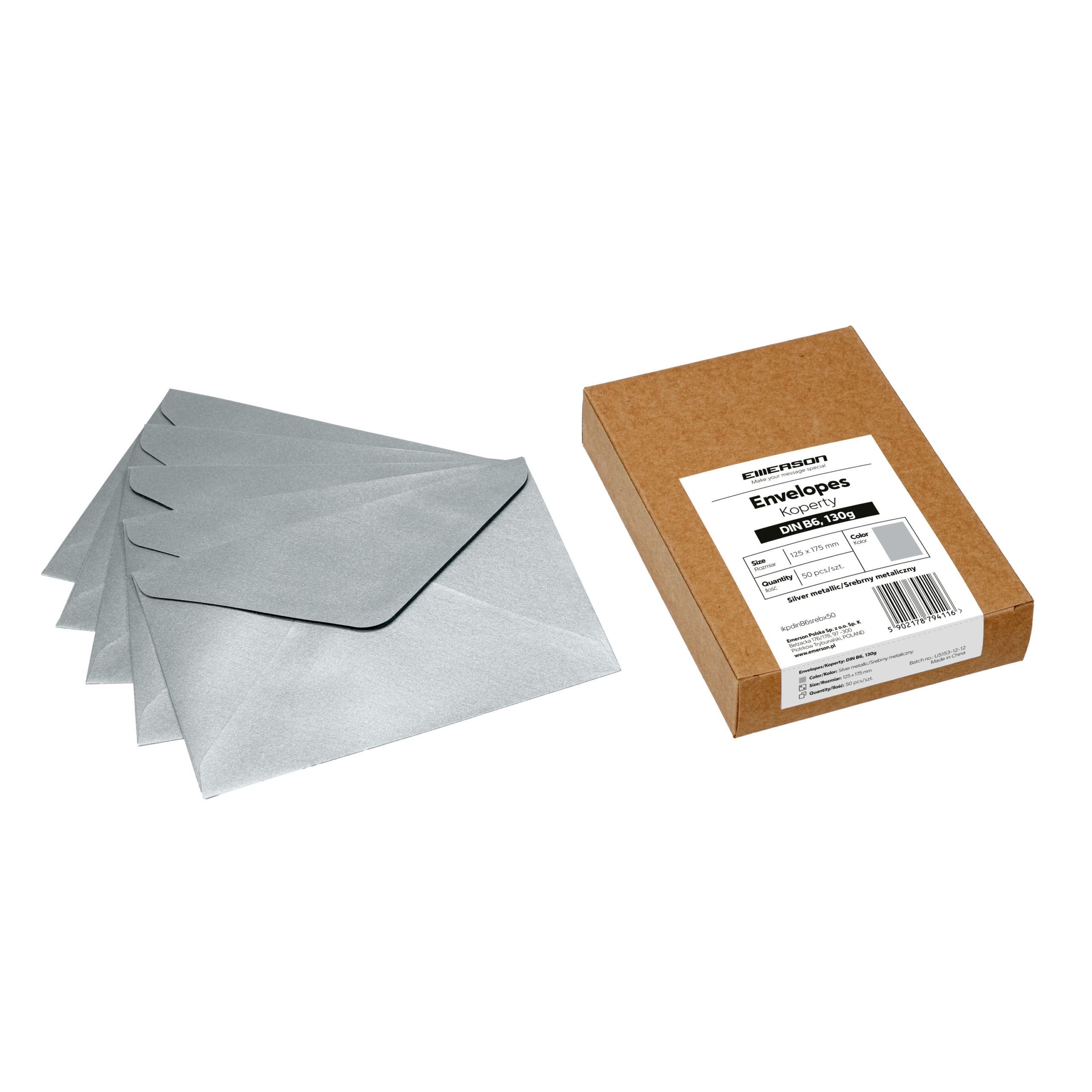 Koperty kolorowe B6 – 13 kolorów