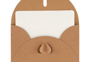 Mini koperty z karteczką (70×105 mm)