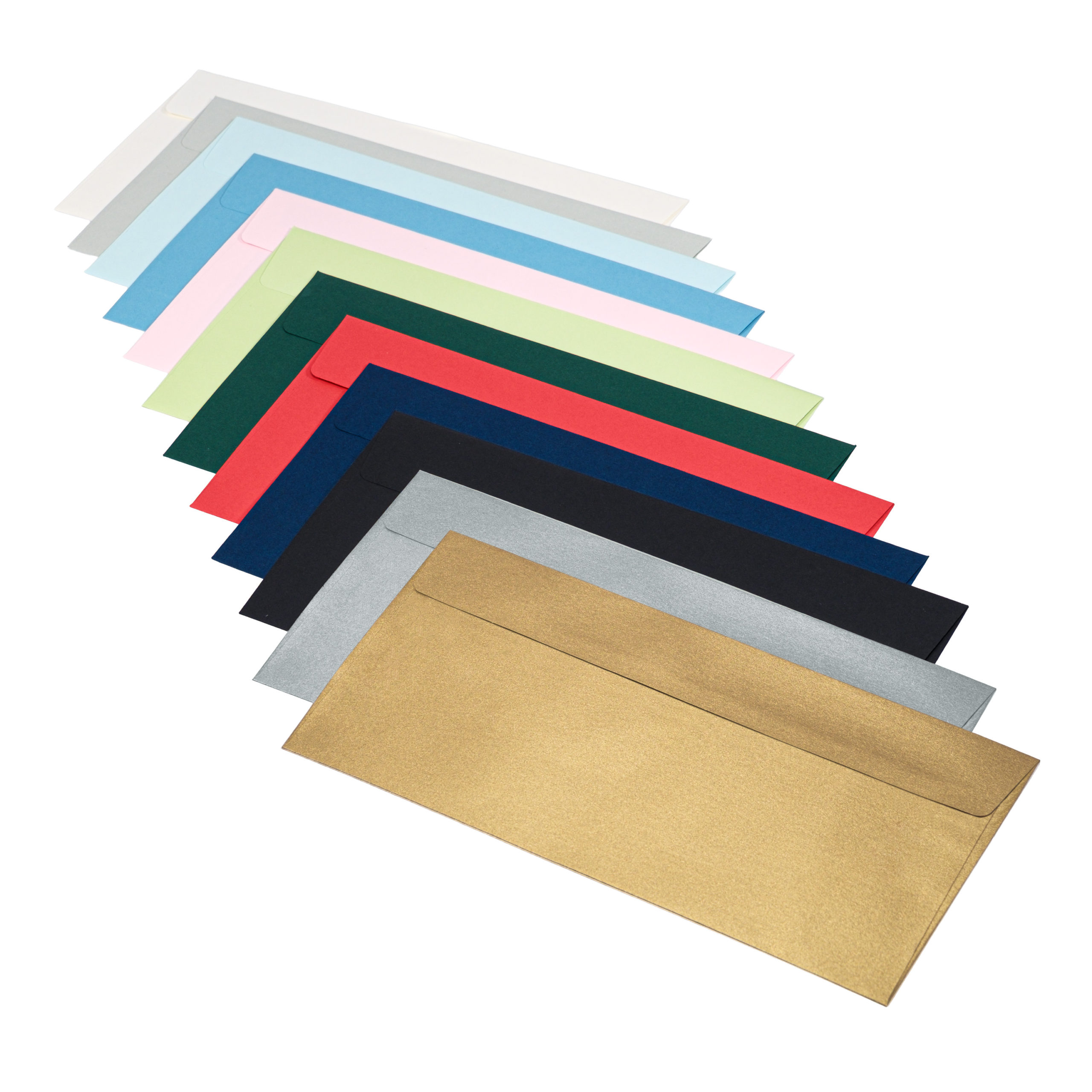 Koperty DIN lang – 12 kolorów