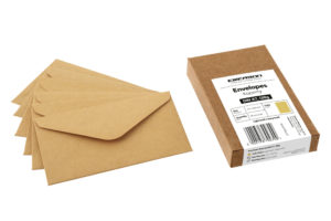 Koperty DIN A7 kraft