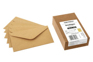 Koperty DIN A7 kraft